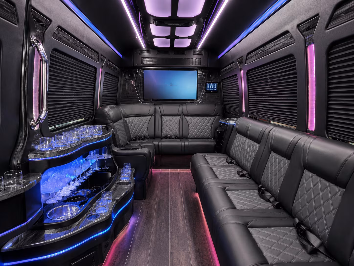 bellingham wedding private event shuttle buses